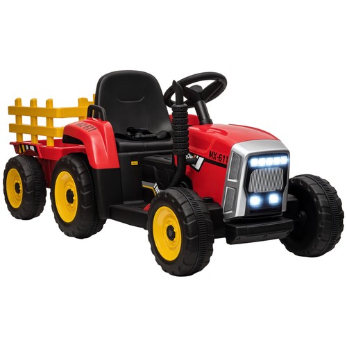 Homcom ride tractor - on, with