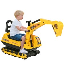 HOMCOM Ride On Excavator Toy