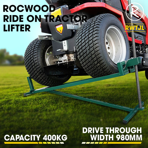 Ride lawn mower - ride, lift