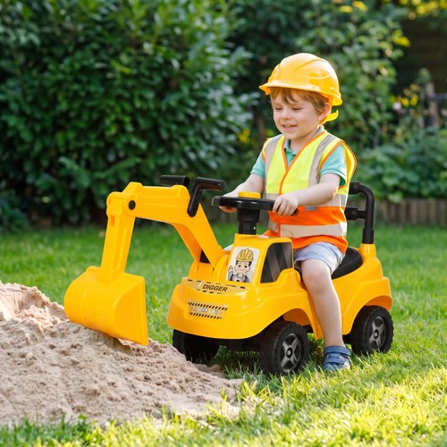 Ride toddler excavator - ride, on