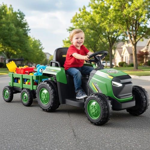 Kids ride tractor - kids, 12v