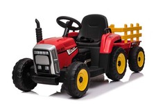 Red R/C Twin Motor Tractor &