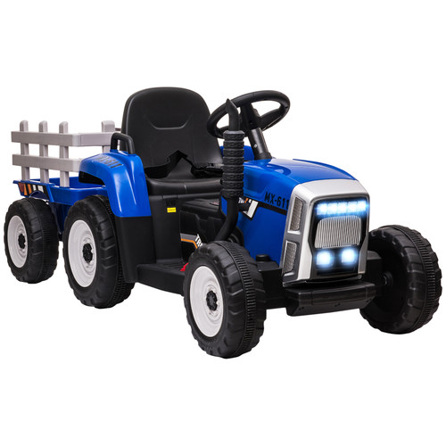 Homcom ride tractor with - tractor,