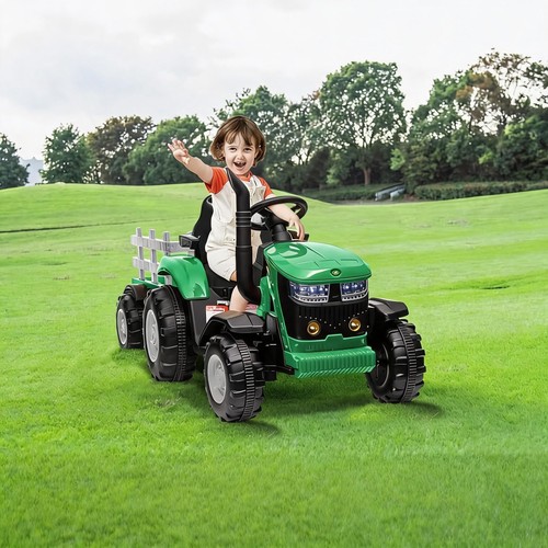 12v kids ride tractor - on,