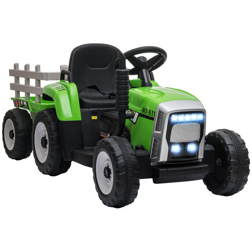 Homcom ride tractor - on, with
