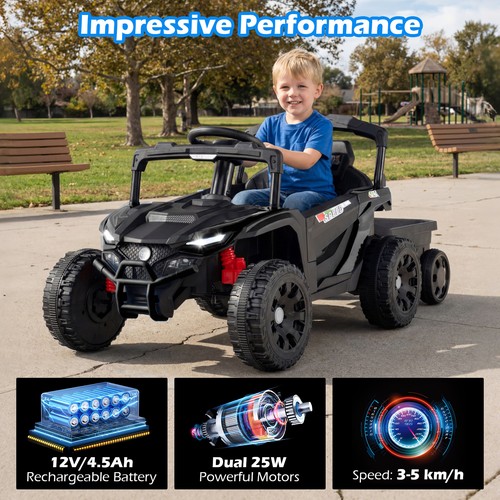 Kids ride tractor - kids,