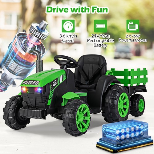 Kids 24v ride tractor with - 24v,