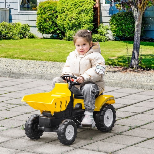 Kids ride tractor pedal go - ride, on