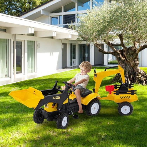 In1 kids ride excavator - kids,