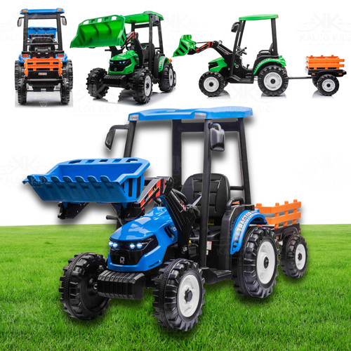 Kids electric ride tractor - ride, on