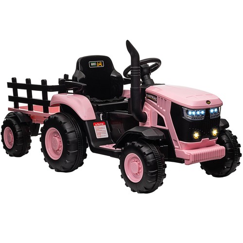 Kids ride tractor trailer - w/,