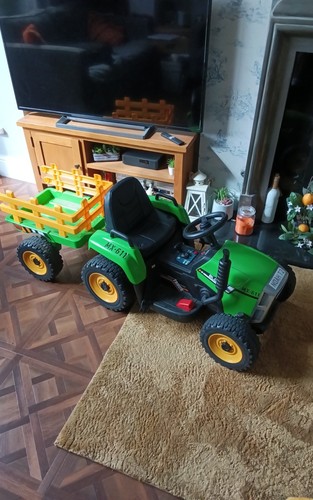 Kids electric ride tractor - electric,
